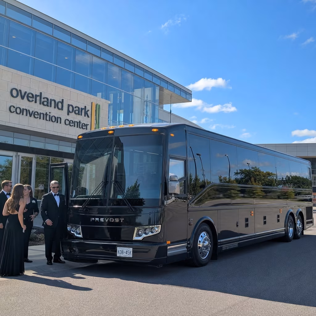Rent a Bus to the Overland Park Convention Center