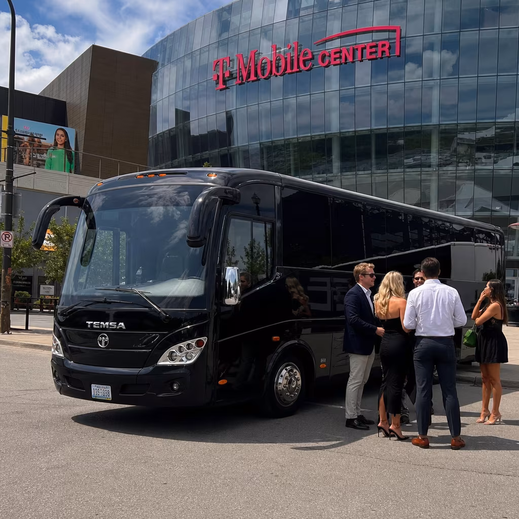 Rent a Bus to T-Mobile Center