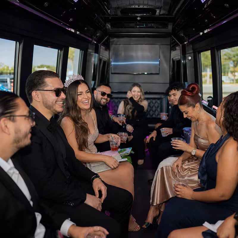Overland Park Birthday Transportation fleet vehicle