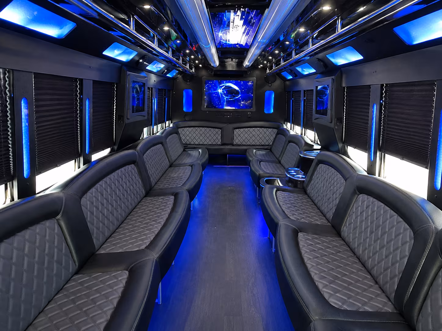 Overland Park Concert & Music Festival Transportation party bus exterior