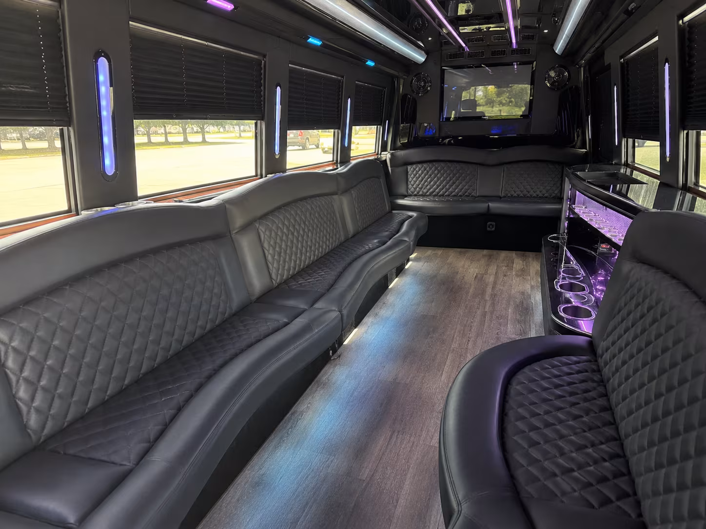 Overland Park Concert & Music Festival Transportation party bus exterior
