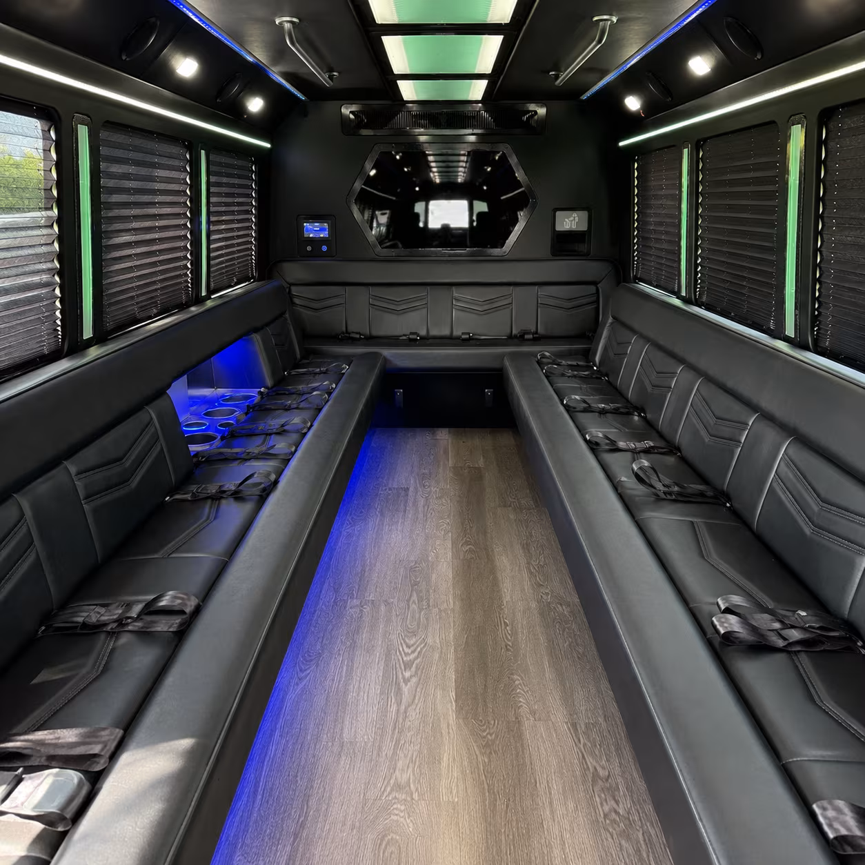 Overland Park Concert & Music Festival Transportation party bus exterior