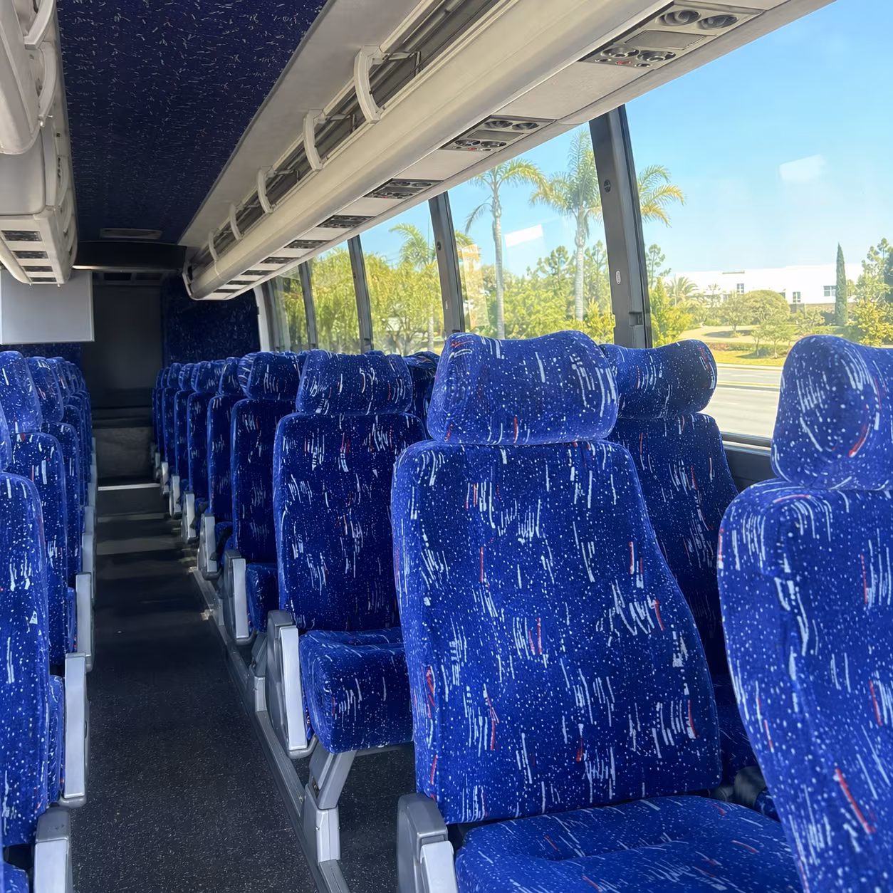 Overland Park Corporate Transportation party bus exterior