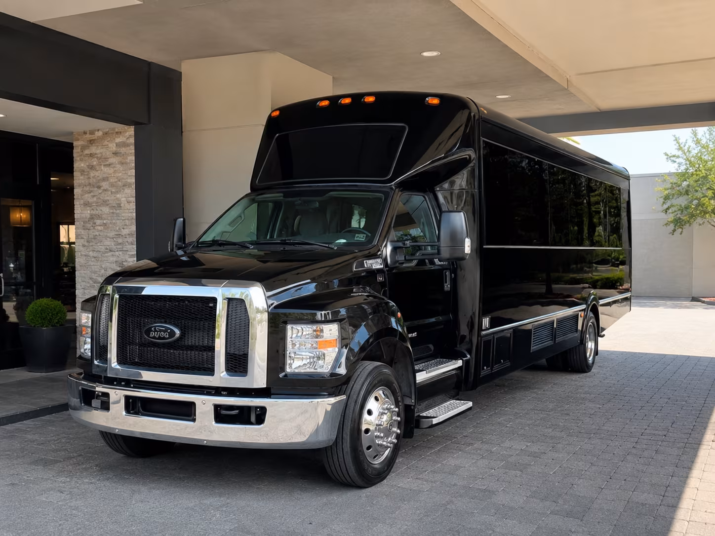 Overland Park Prom & Homecoming Transportation onboard seating