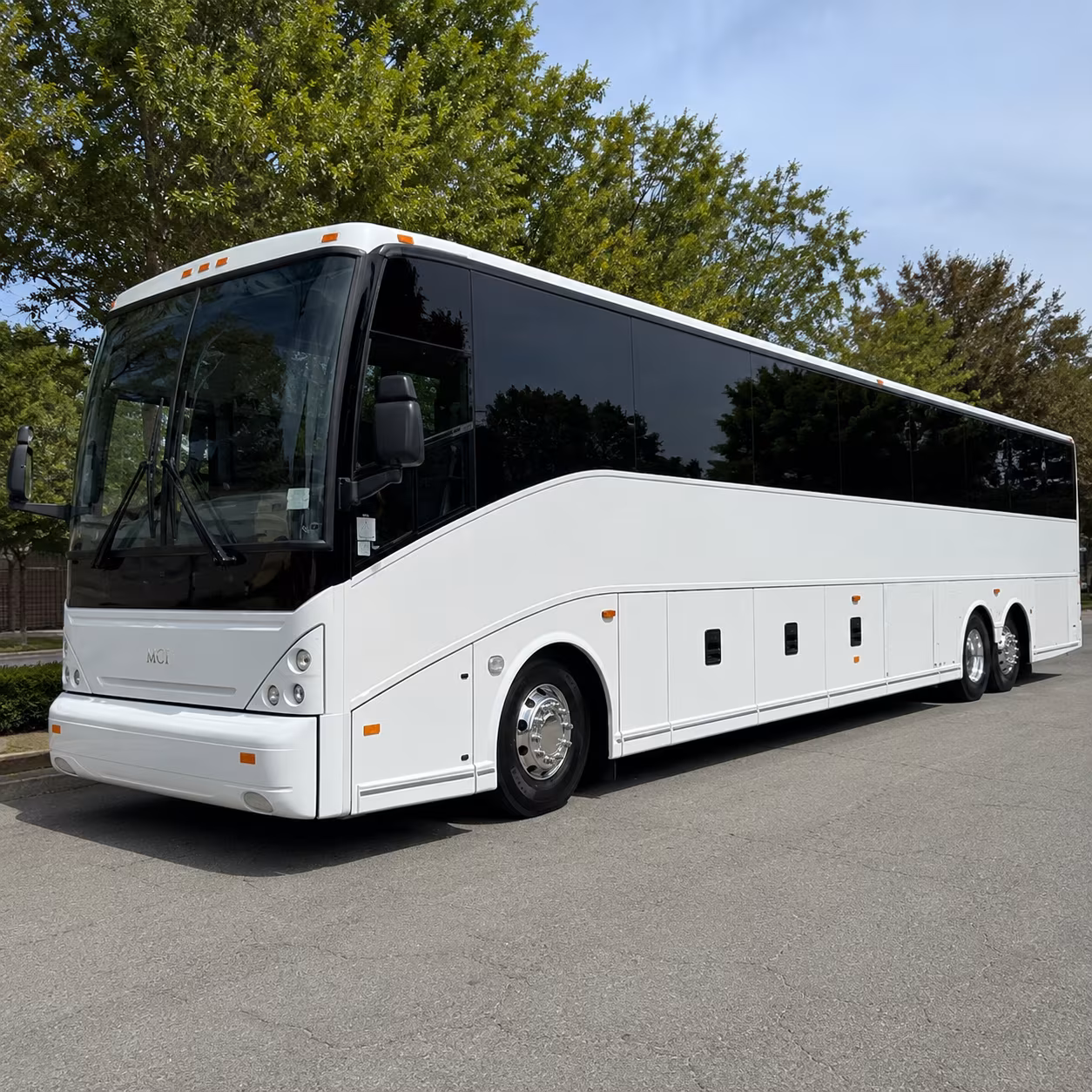 Overland Park School Event Transportation party bus interior