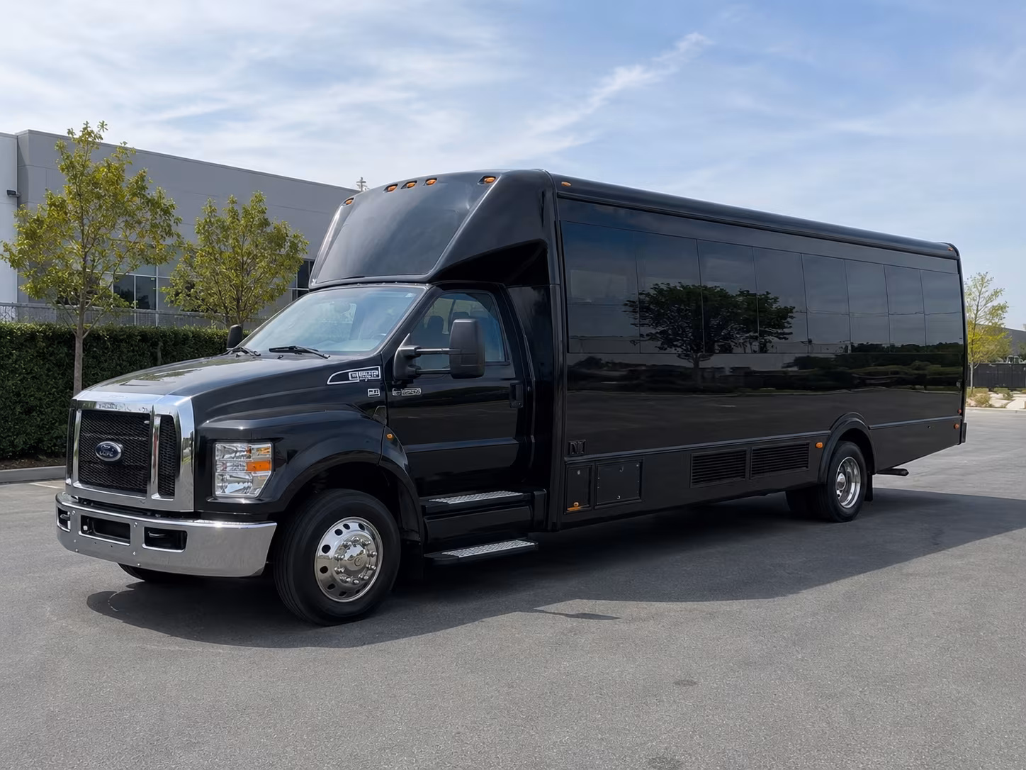 Overland Park Wedding Transportation party bus interior