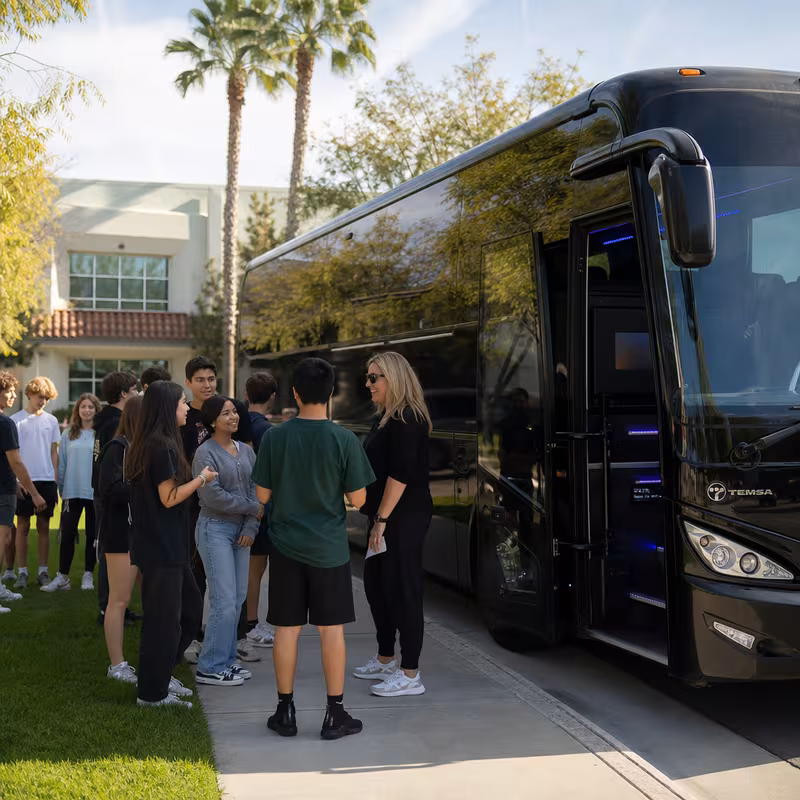 Overland Park School Transportation fleet vehicle